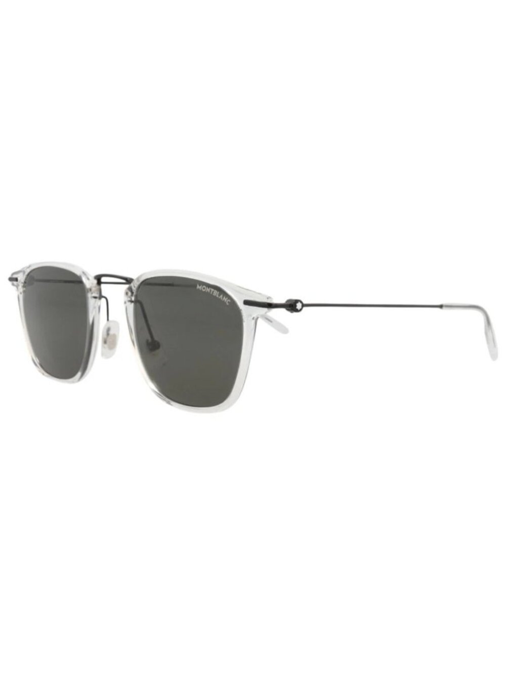 New Montblanc Women's Sunglasses Square Rectangle Injection Frame Mens Crystal